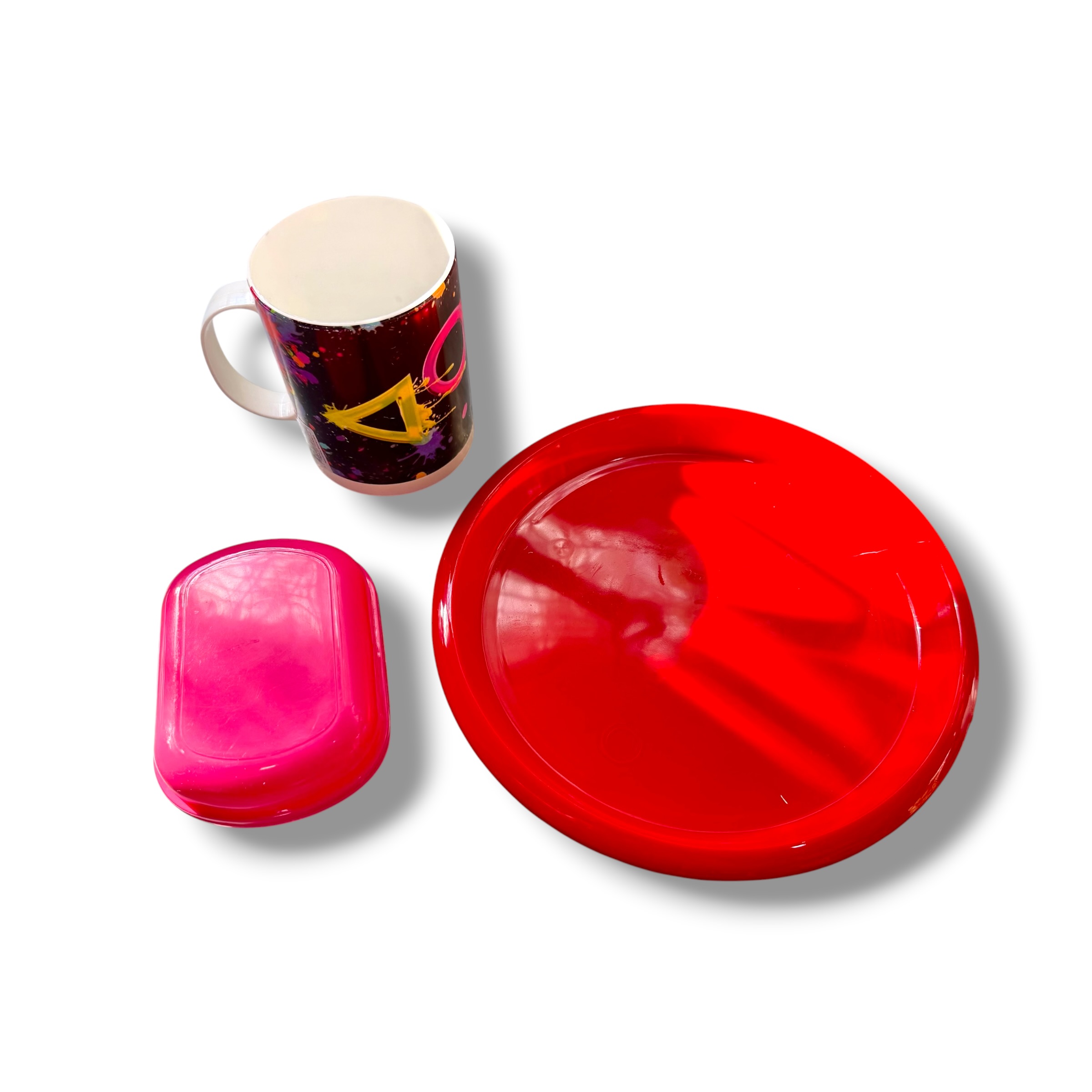 SET INFANTIL X 3 PLATO + TAZA + JABPONERA 0081