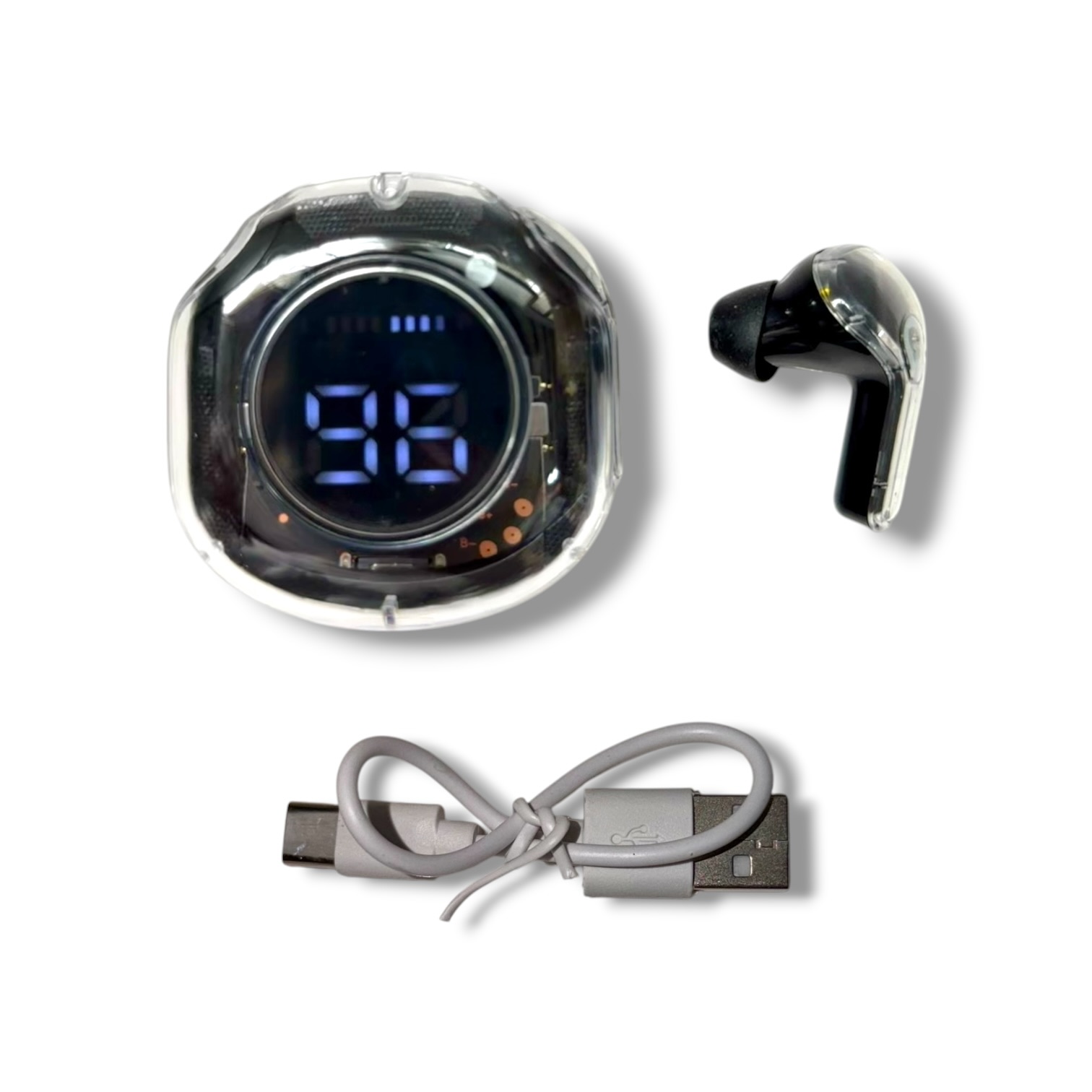 AURICULARES CAJA TRASPARENTE AIRFLOW 2 3313