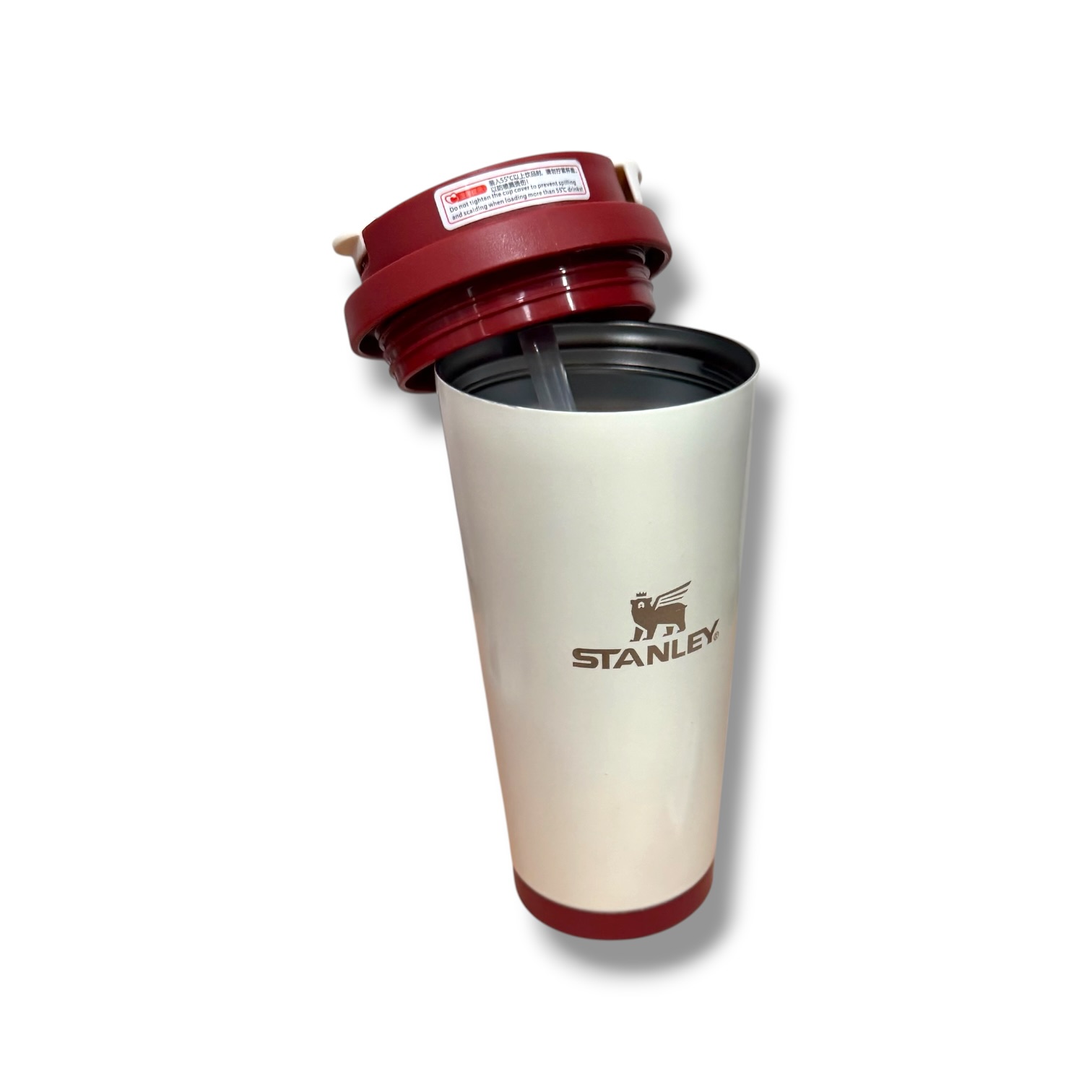 VASO TERMICO TIPO STANLEY CON CORREA Y SORBETE 530 ML SWING SUCK