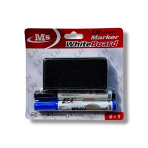 MARCADOR PARA PIZARRA X 3 CON BORRADOR GT134-09