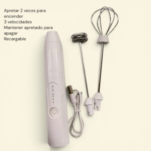 BATIDOR ELECTRICO RECARGABLE