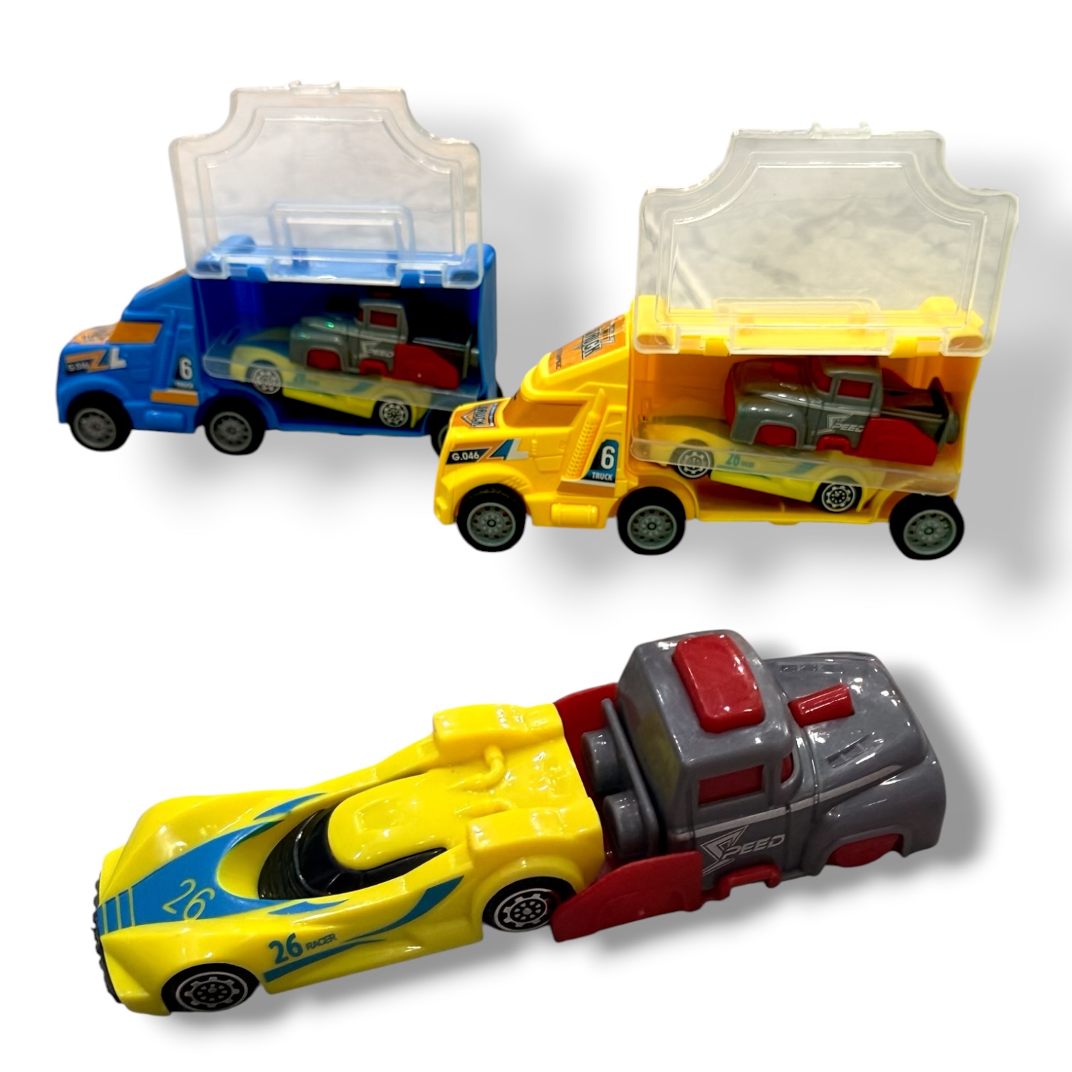 Camión transporte de 2 autos