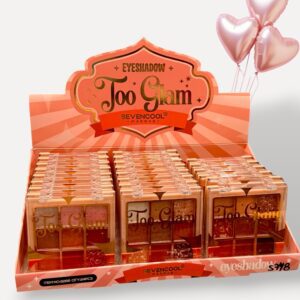 Paleta de sombras x9 too glam
