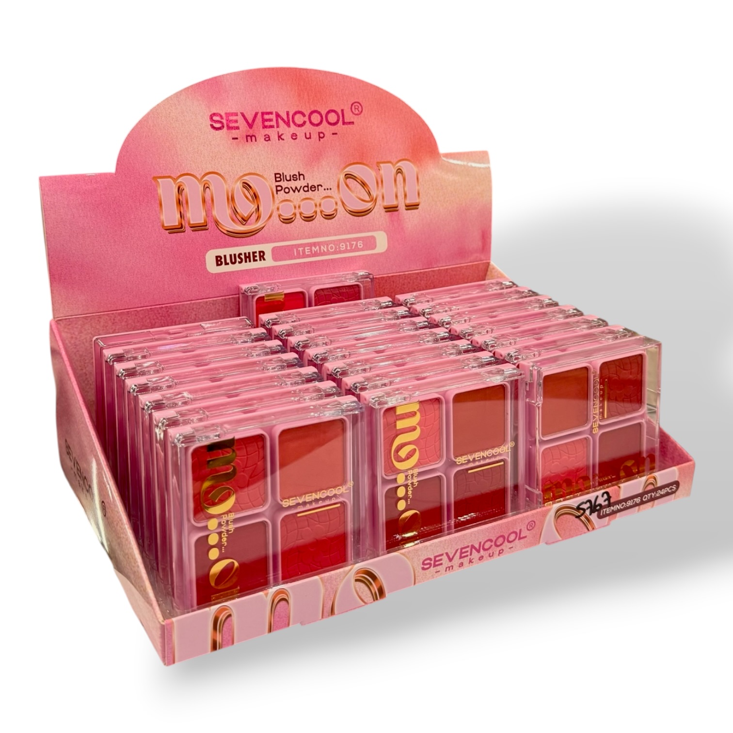 Ruber blusher 4 tonos