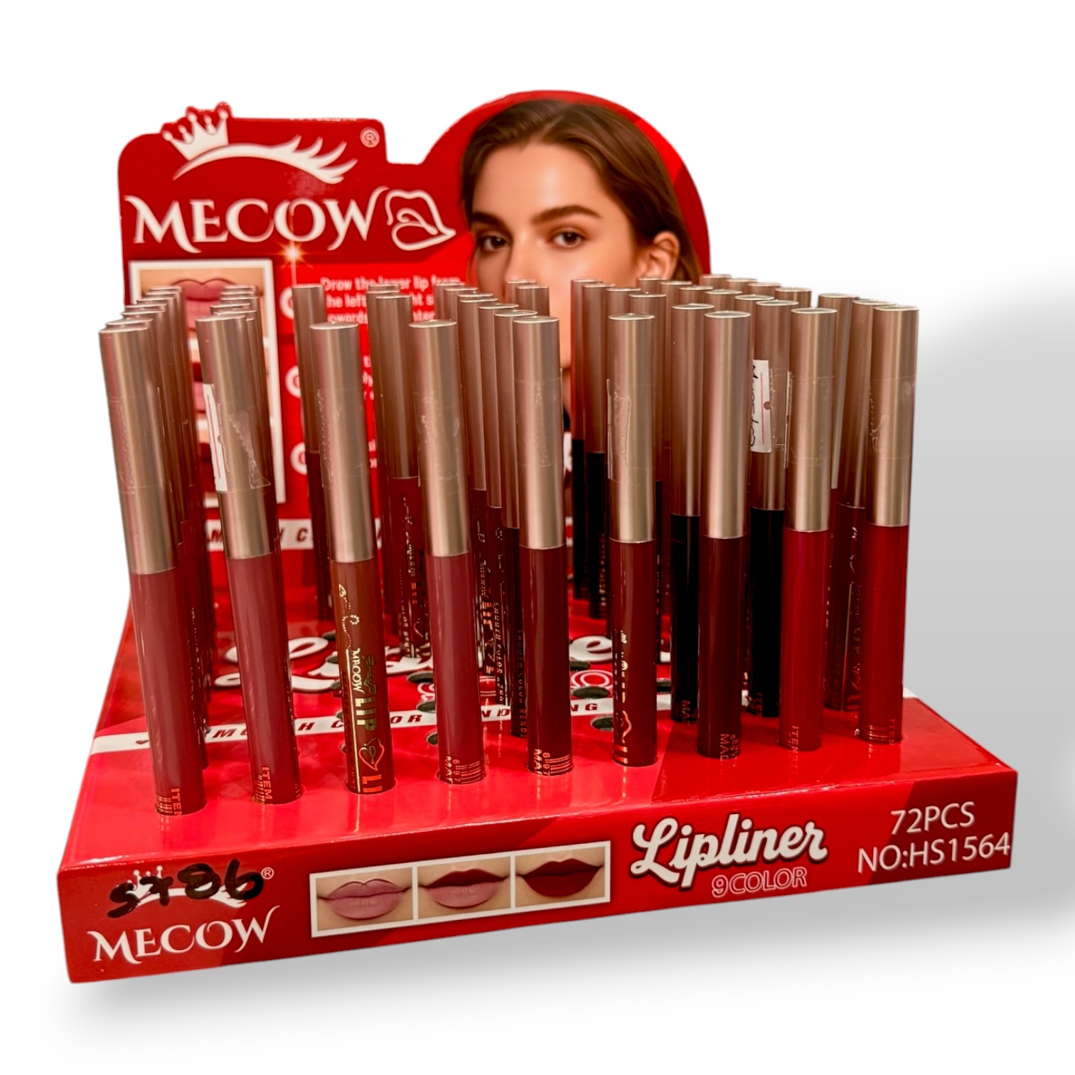 Delineador de labios retráctil