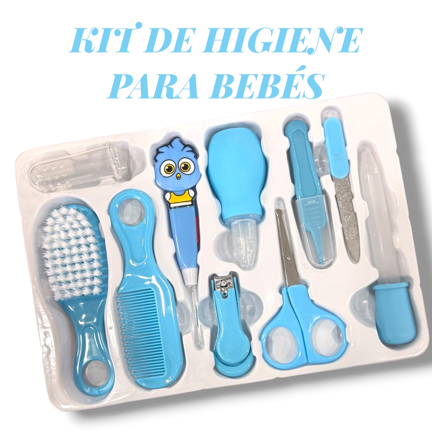 kit para higiene de bebe x10 piezas