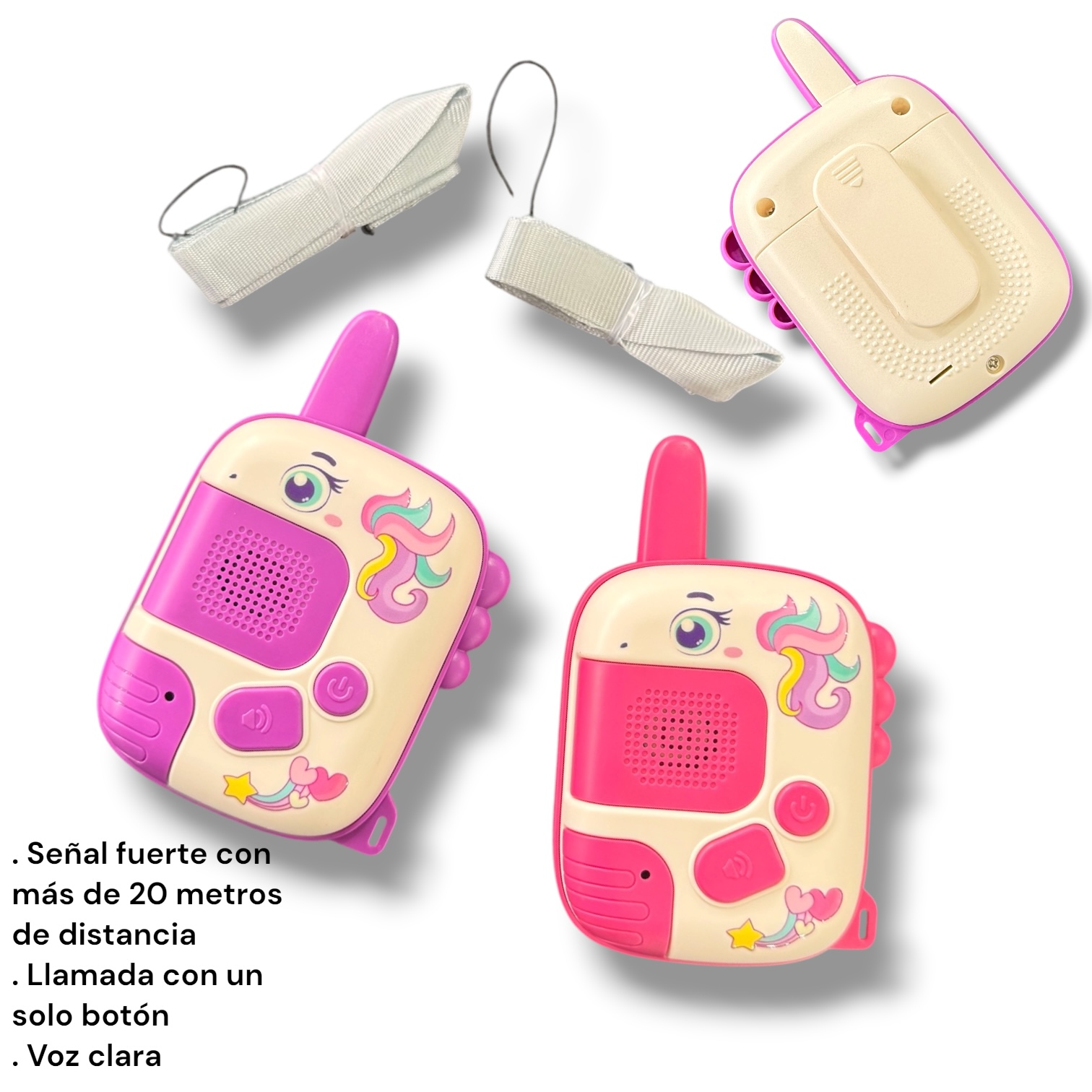 Walkie talkie a pila infantil
