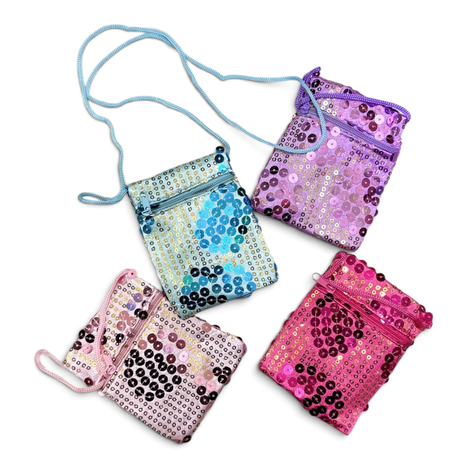 Carterita mini con lentejuelas