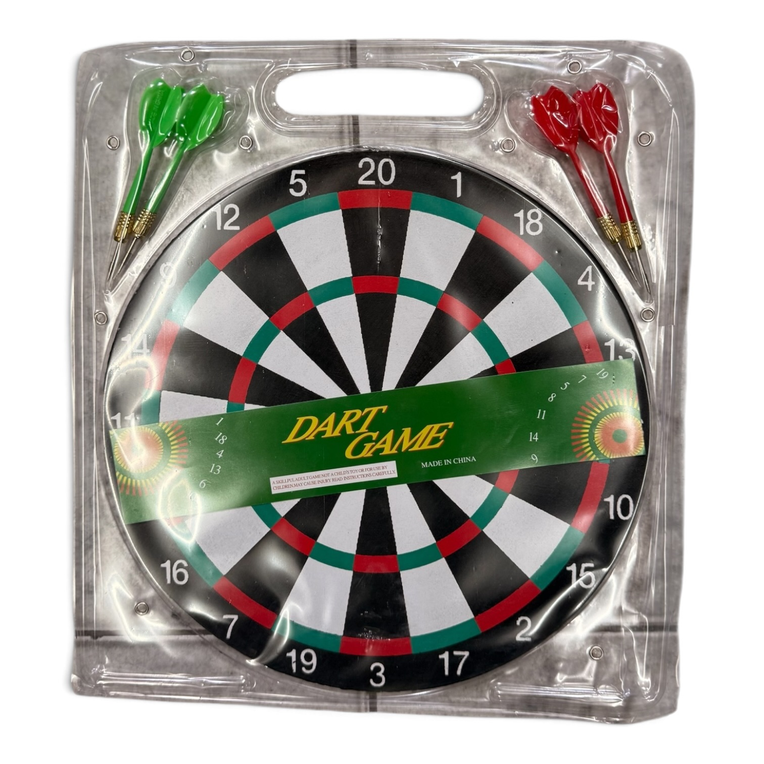 Tiro al blanco con 4 dardos 36 cm