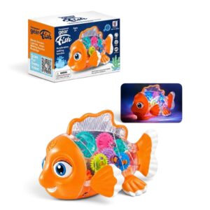 Pez con luces y música móvil