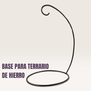 Base para terrario de hierro
