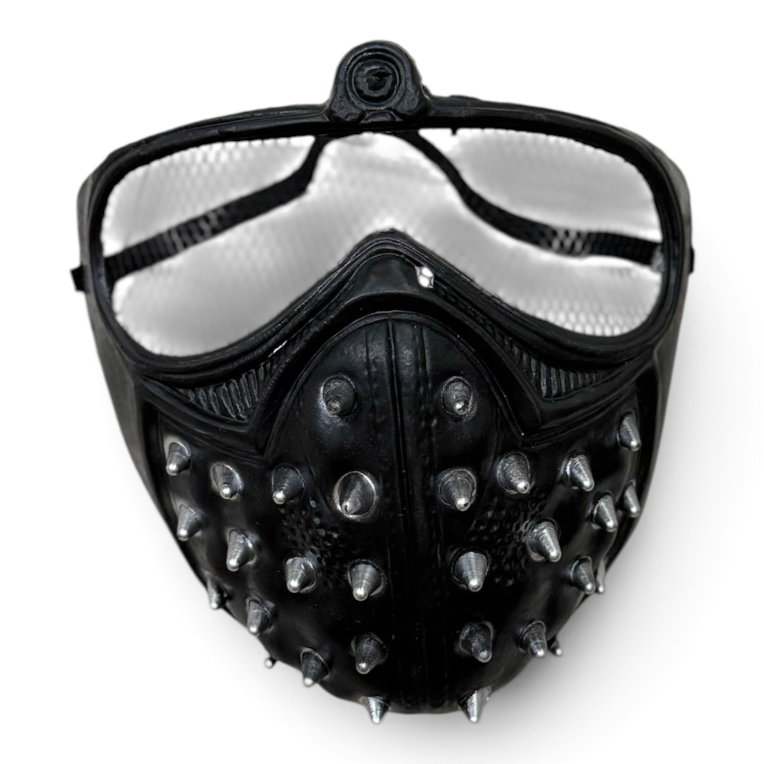 Mascara cyberpunk con tachas