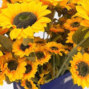 Flor girasol gigante x3