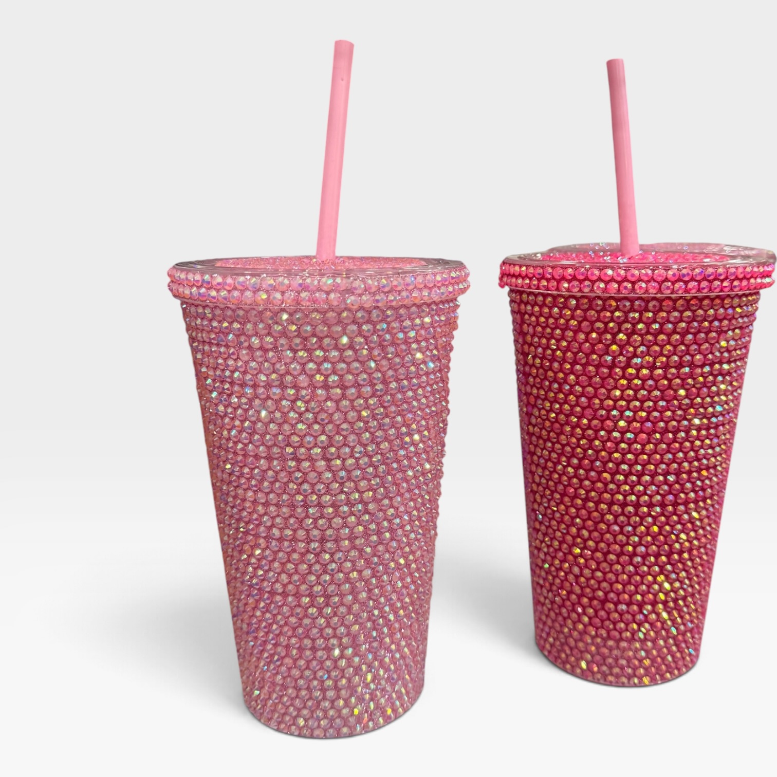 Vaso de strass 500 ml con sorbete