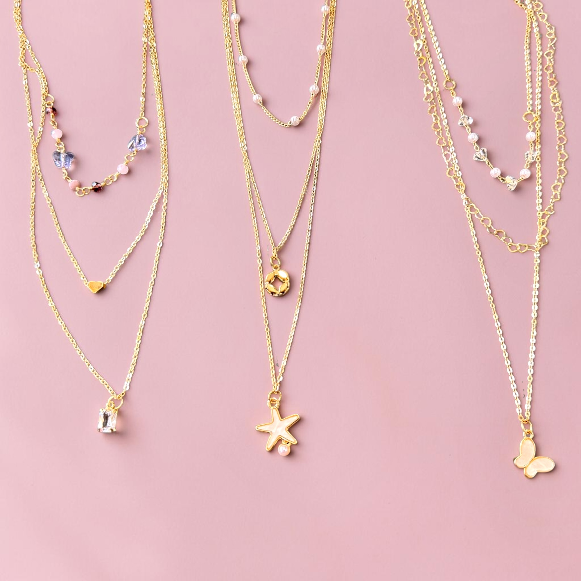 Collar x 3 cadenas