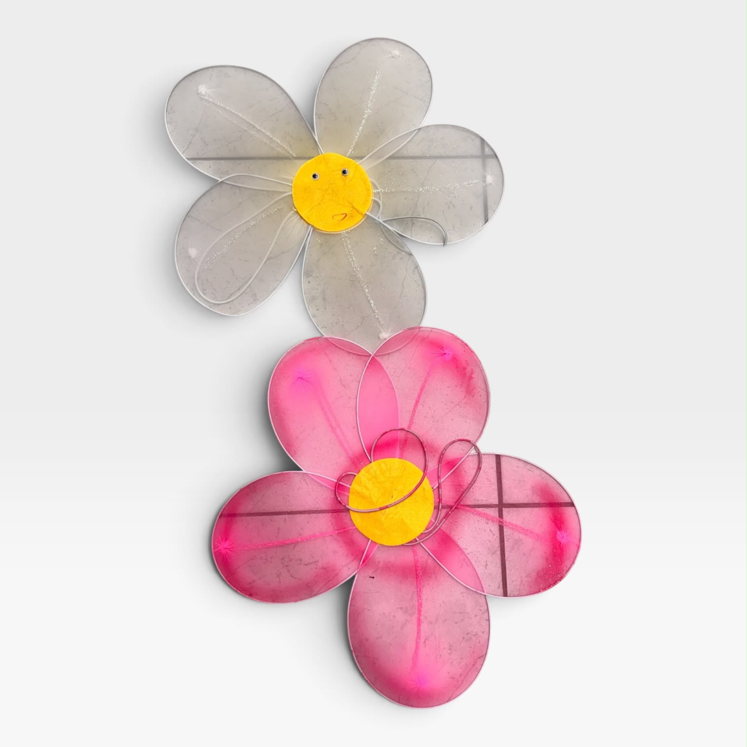 Alitas con forma de flor