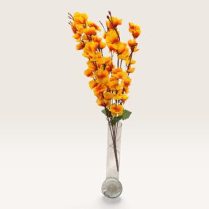 Flor durazno 55 cm 7 varas