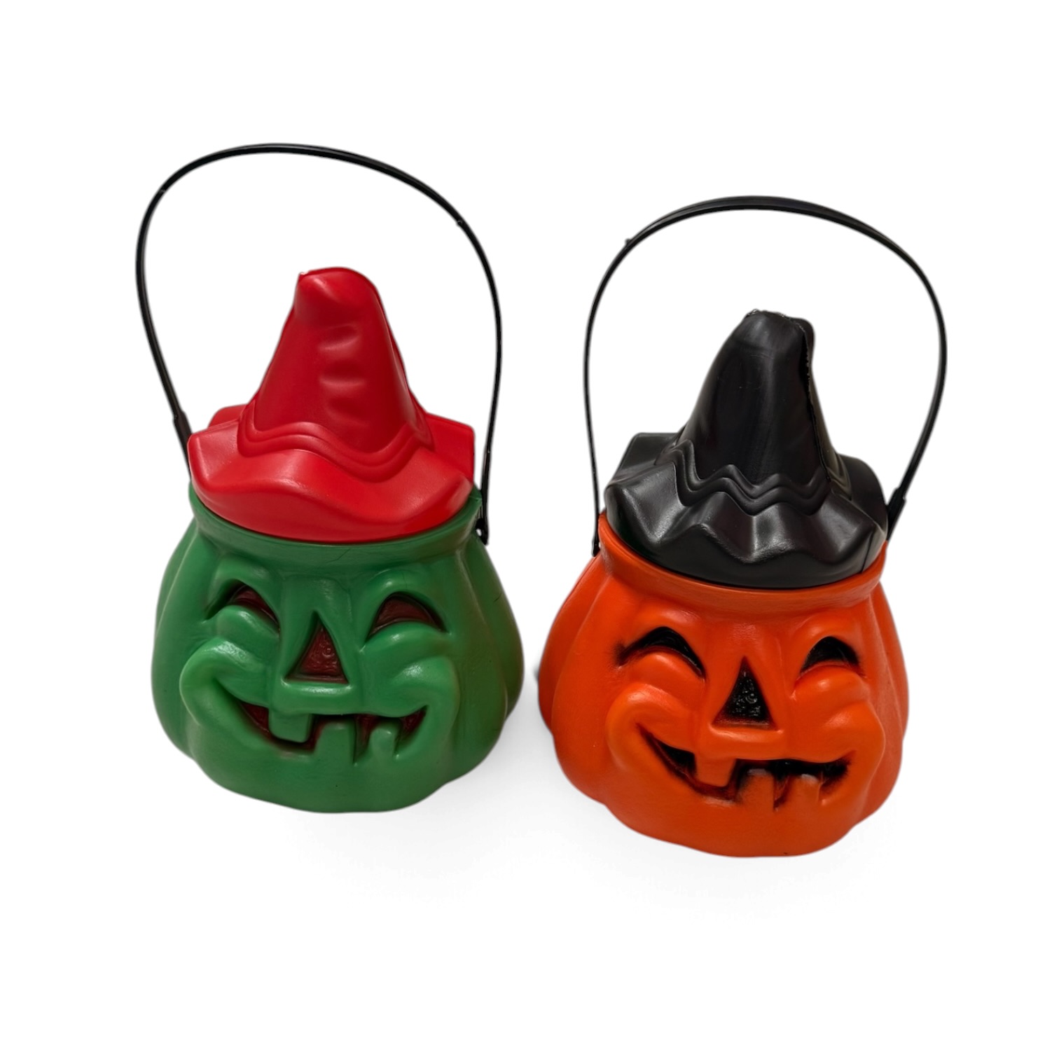 Calabaza de halloween plástica