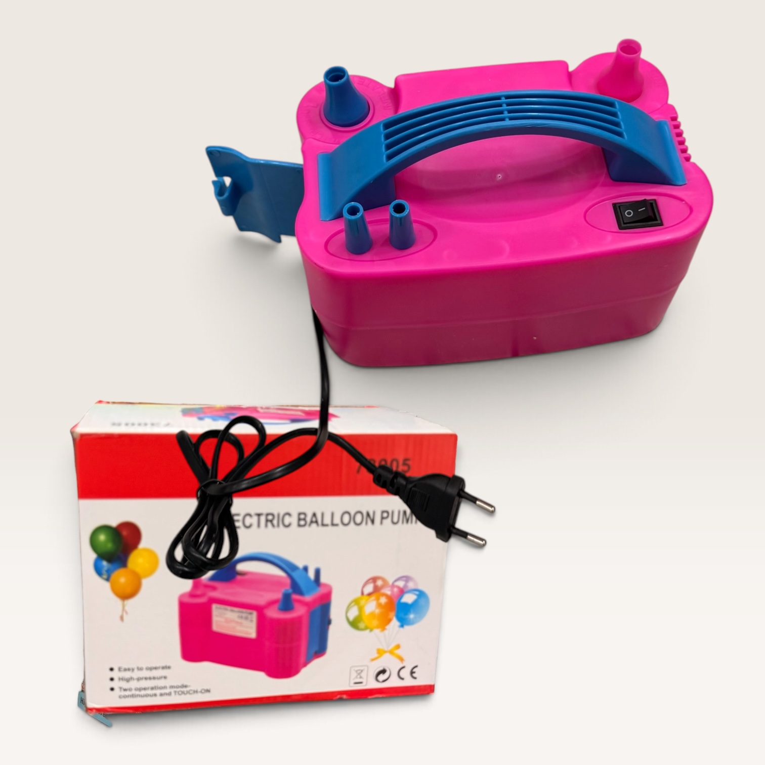 Inflador de globos eléctrico